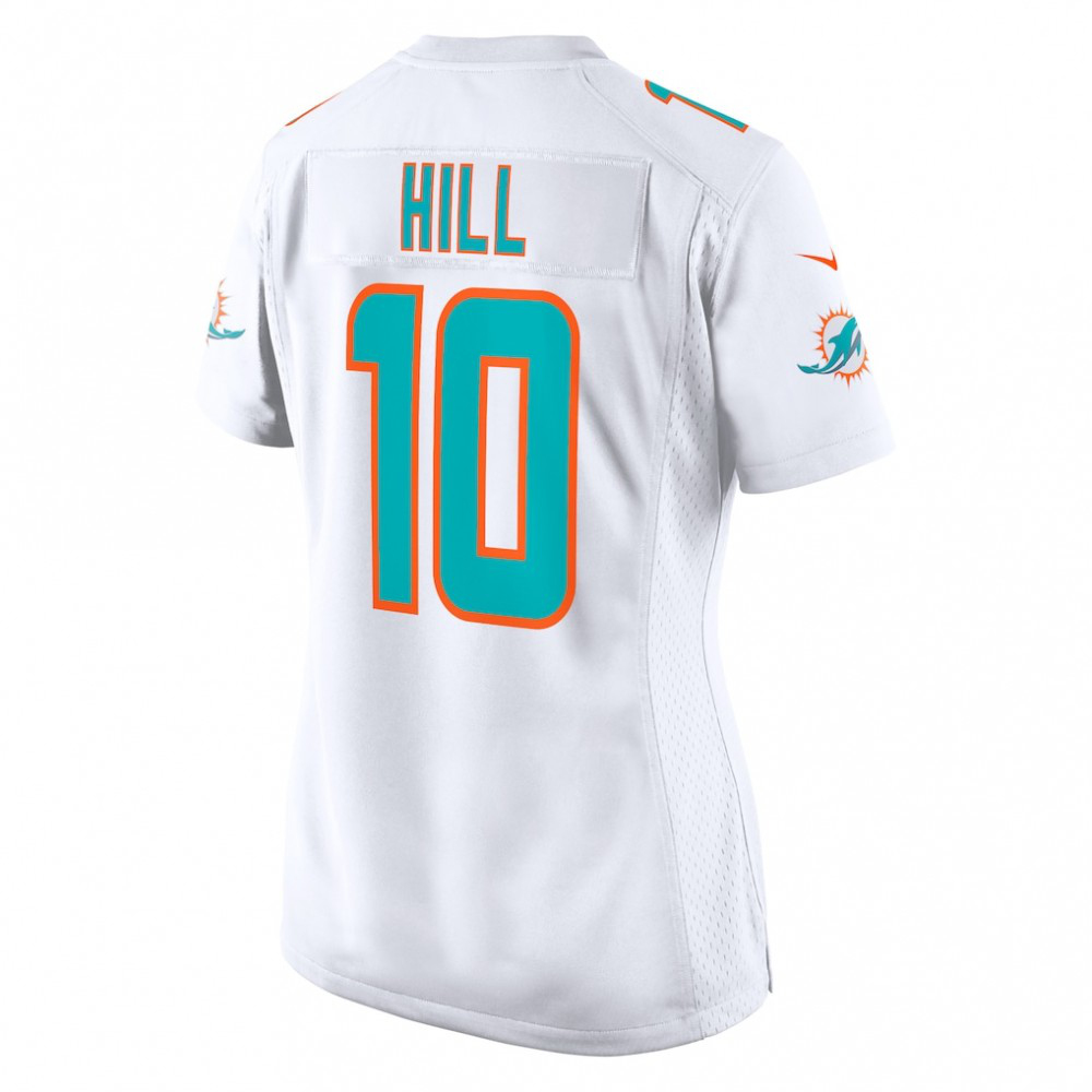 Tyreek Hill Miami Dolphins Nike Women's Player Jersey - White-GridironStore